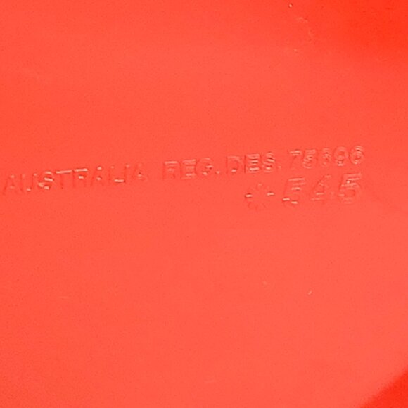 Vintage RED Decor Australia Insulated 2 Bottle Wine Cooler Modern Art New York - Picture 7 of 10